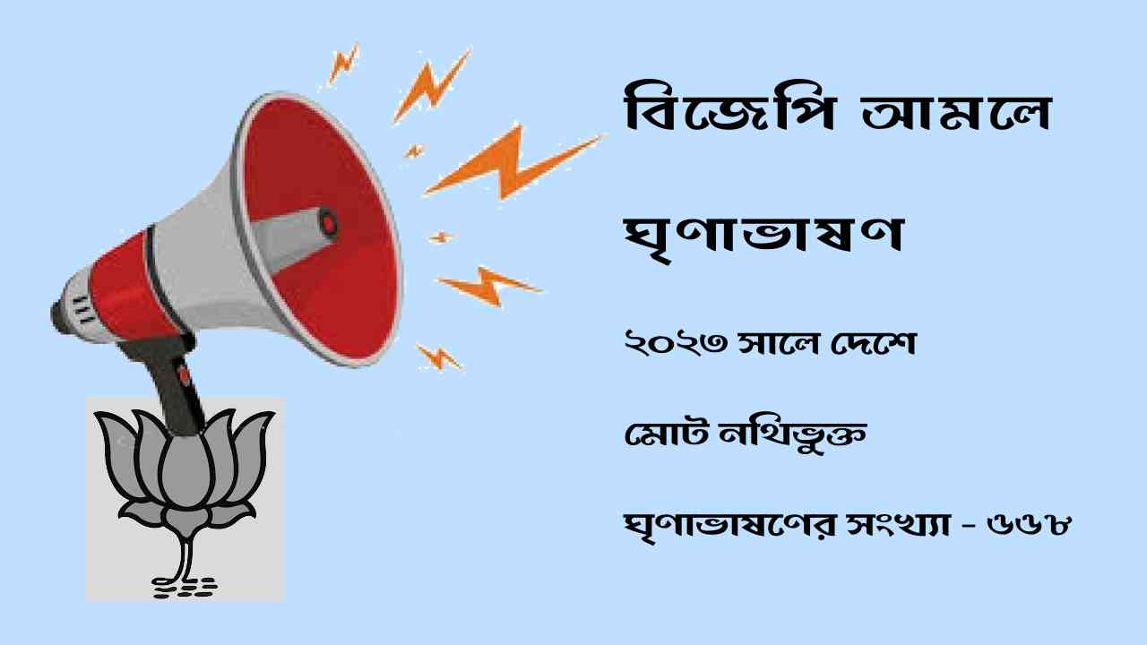 বিজেপি আমলে ঘৃণাভাষণ