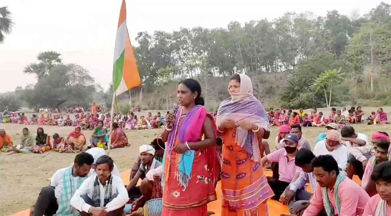 দেউচা-পাঁচামী খনি প্রকল্পের সিদ্ধান্ত বাতিলের দাবিতে সিপিআই(এমএল) লিবারেশন