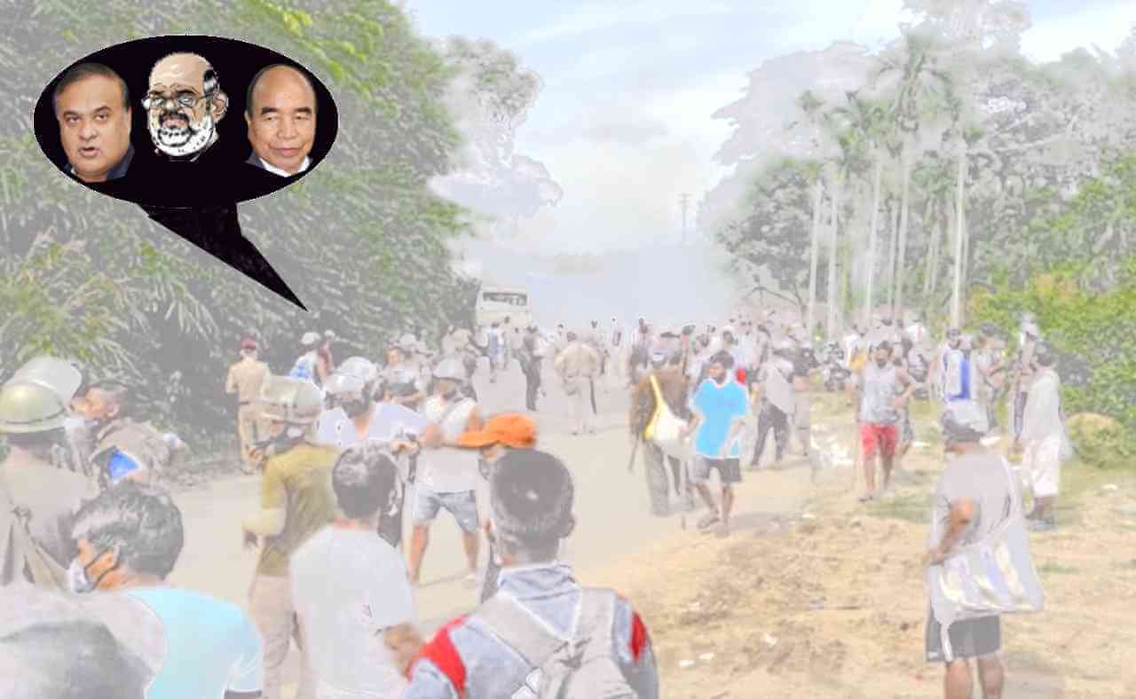 Union Home Minister and BJP-NDA Chief Ministers Responsible For Violence At Assam-Mizoram Border