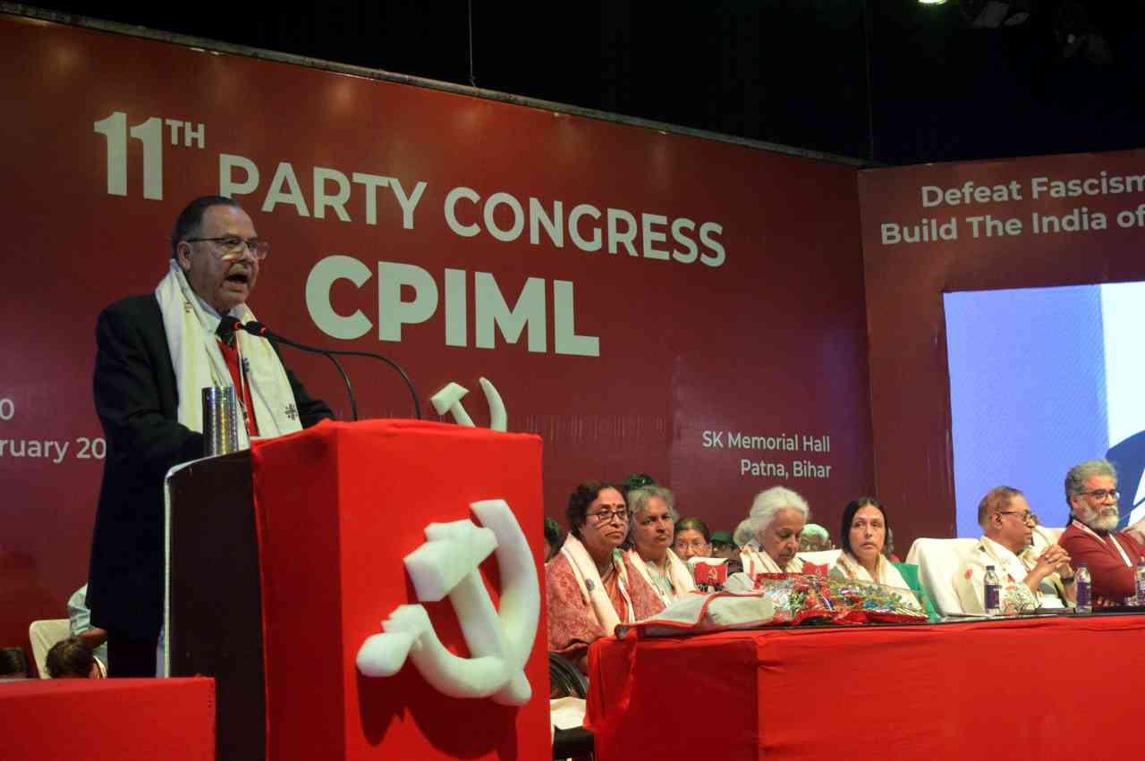 Second Day of CPIML Party Congress Passes & Adopts the Anti-Fascist and National Situation Resolutions