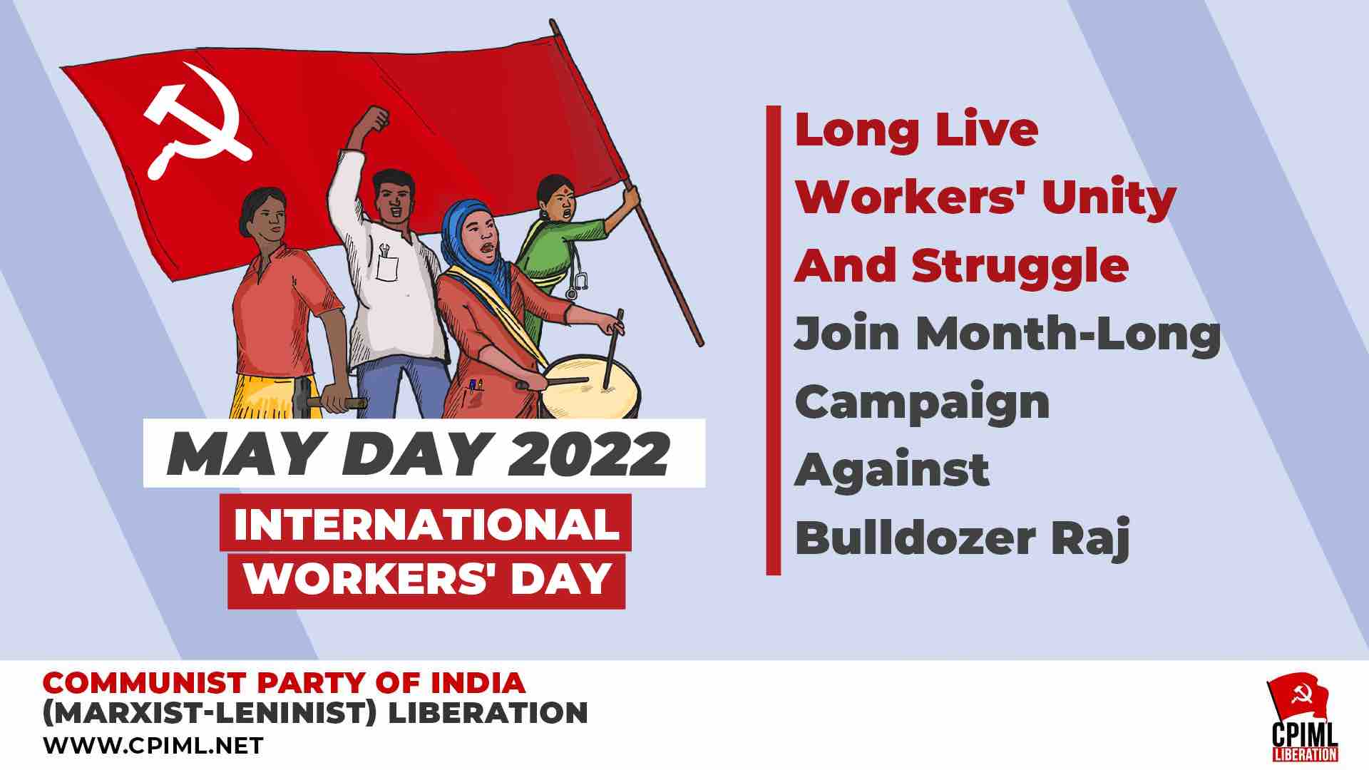 May Day 2022: Join Month-Long Campaign Against Bulldozer Raj