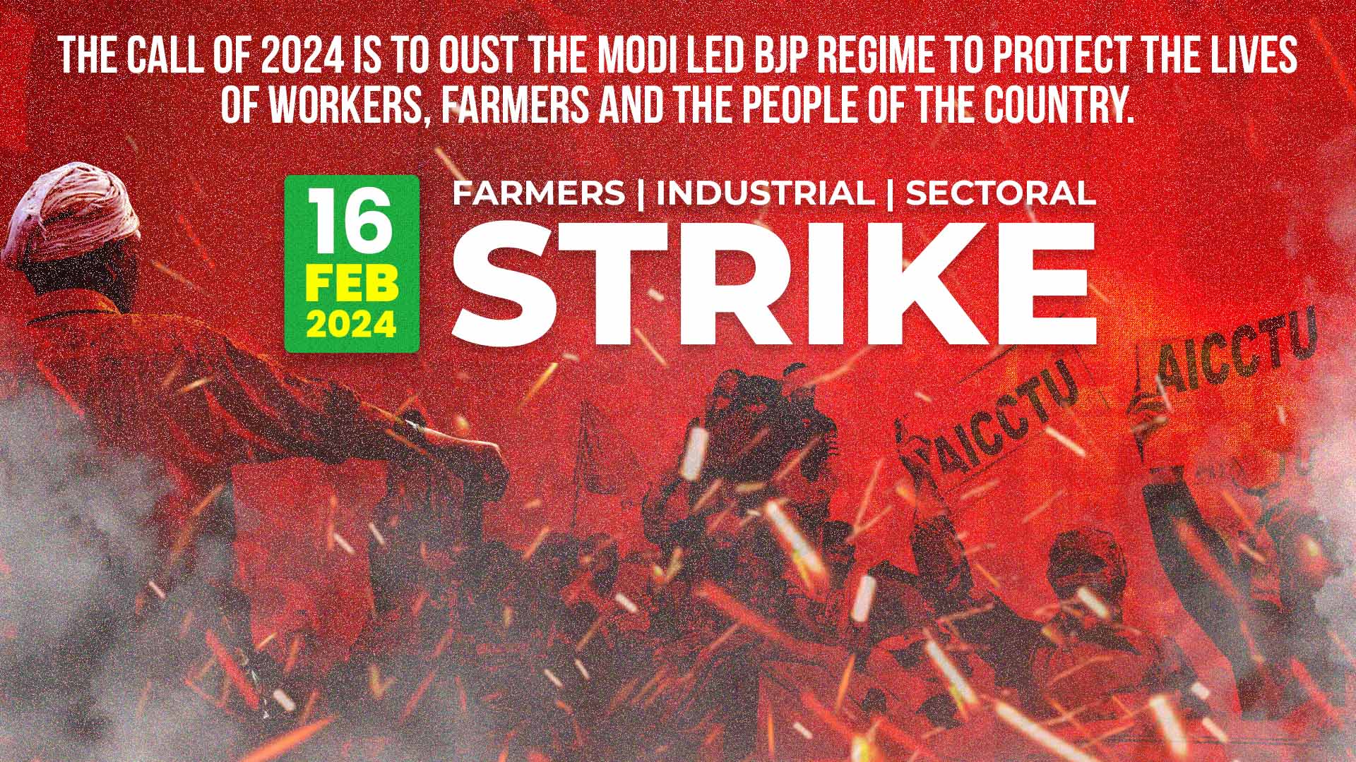 Feb 16 Strike and Rural Bandh must Deliver a Historic Blow against Anti-People Modi’s Regime