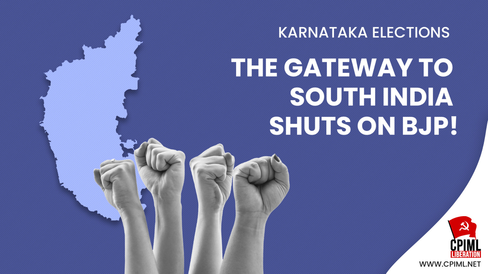 The Gateway to South India Shuts on BJP!